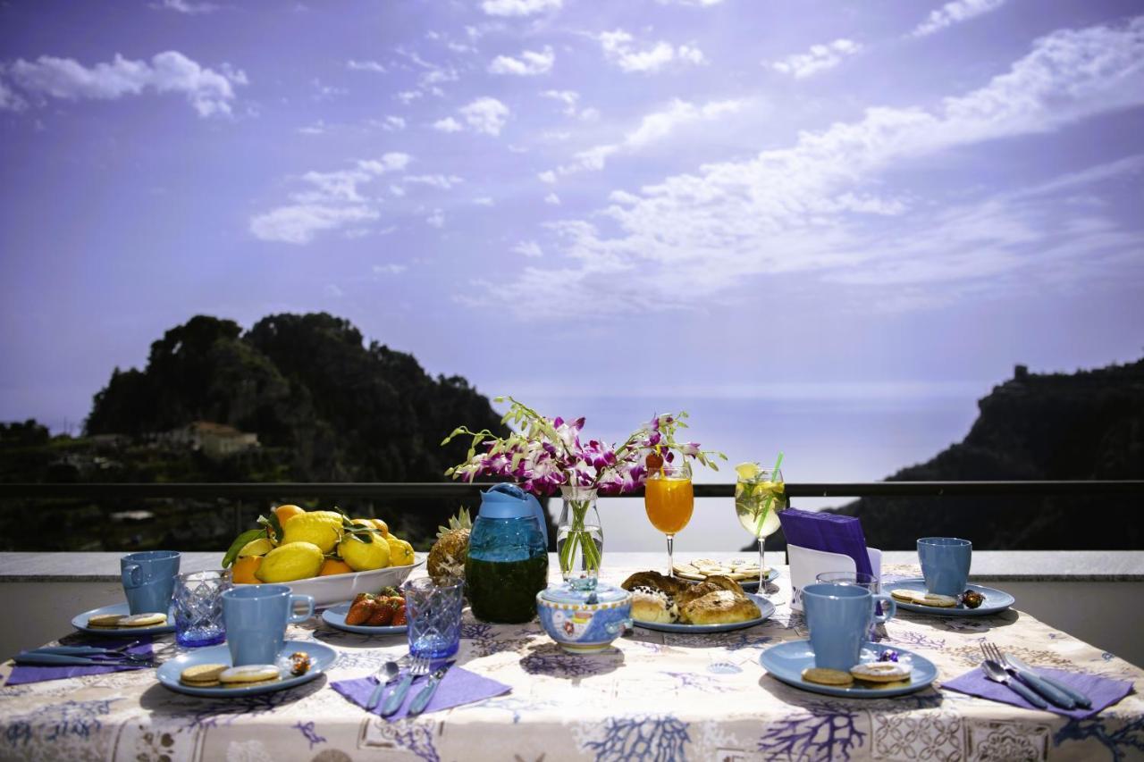 Amalfi Sea View Villa สกาลา ภายนอก รูปภาพ