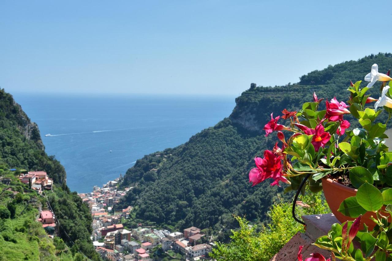 Amalfi Sea View Villa สกาลา ภายนอก รูปภาพ